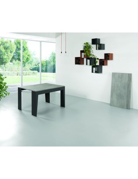 Tavolo consolle allungabile con sedie Glen Tavolo consolle allungabile con sedie Glen