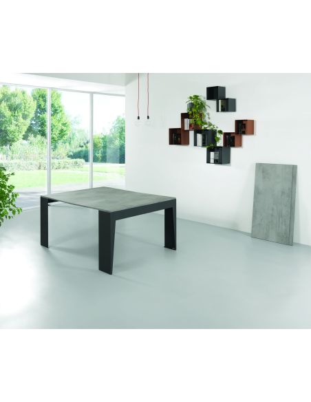 Tavolo consolle allungabile con sedie Glen Tavolo consolle allungabile con sedie Glen