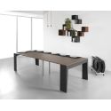Consolle allungabile con sedie incorporate Glen 120