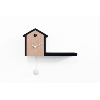 Orologio a cucù da muro con pendolo e mensola My House 2