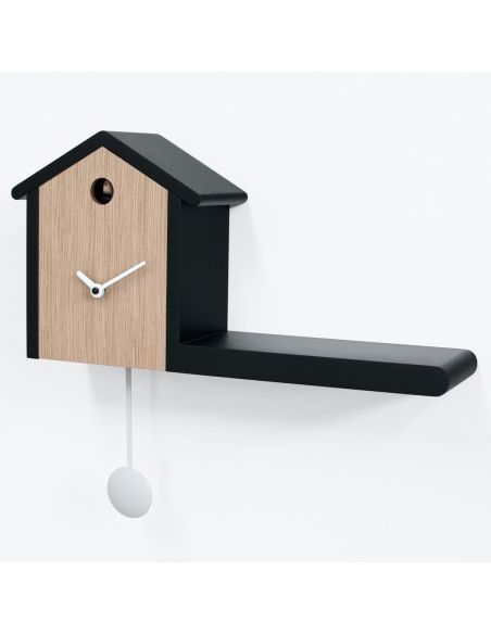 Orologio a cucù da muro con pendolo e mensola My House