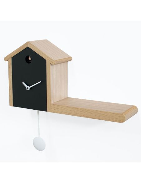 Orologio a cucù da parete con pendolo e mensola My House