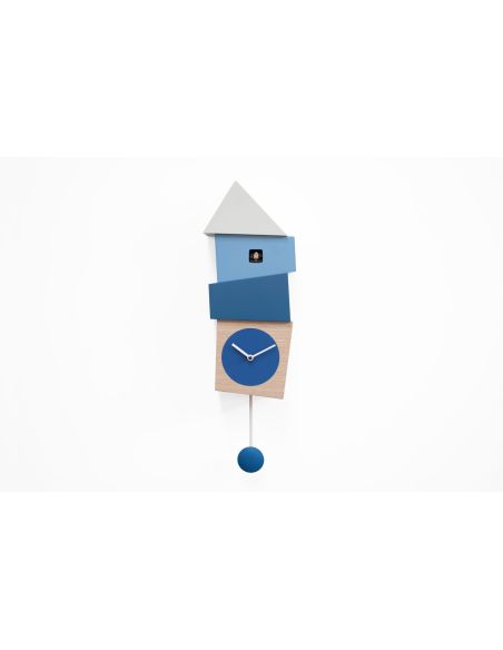 Orologio a cucù da parete moderno con pendolo Crooked