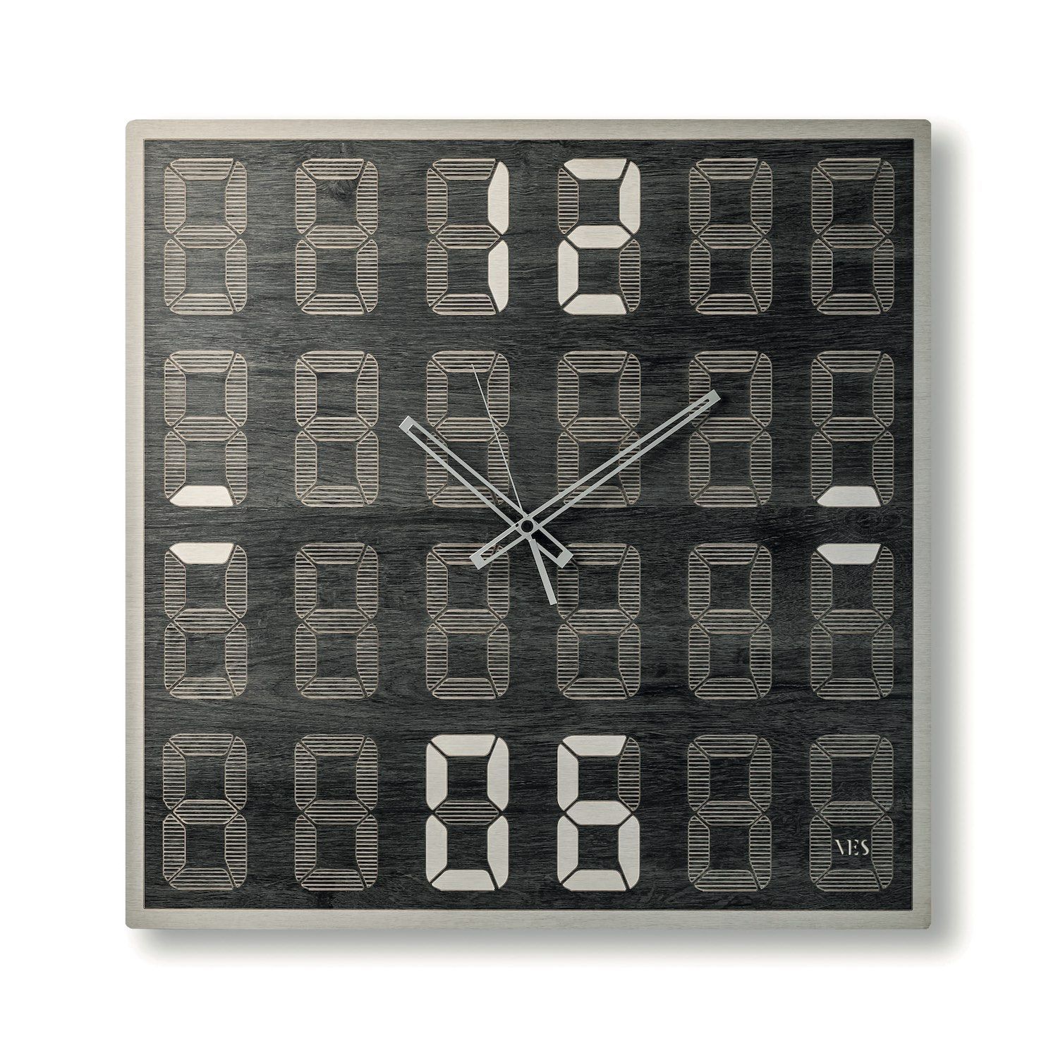 Orologio Da Parete Quadrato Design Moderno Prospettivo