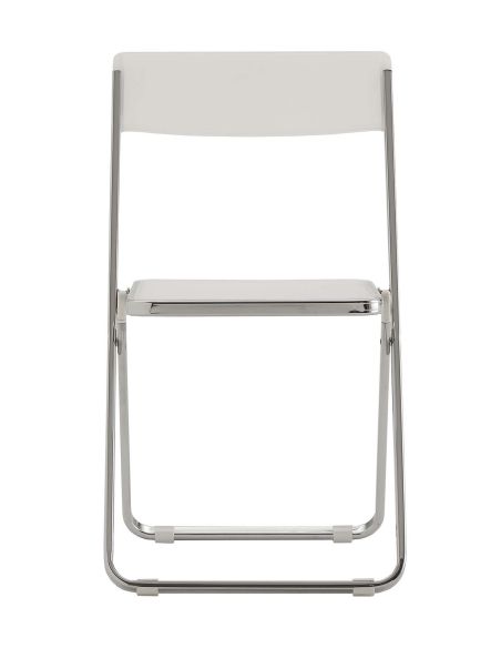 Set 4 sedie pieghevoli con carrello o gancio a muro Trixy Lux