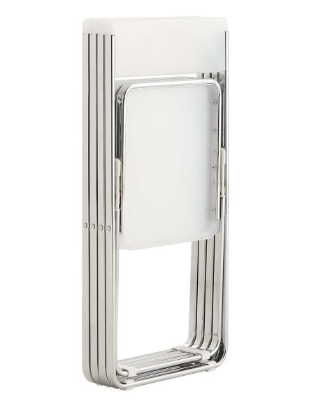 Set 4 sedie pieghevoli con carrello o gancio a muro Trixy Lux