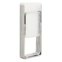 Set 4 sedie pieghevoli con carrello o gancio a muro Trixy Lux
