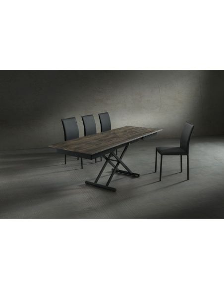 Tavolo saliscendi allungabile | Tavolino trasformabile Rippert