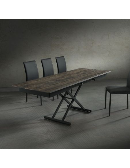 Tavolo saliscendi allungabile | Tavolino trasformabile Rippert