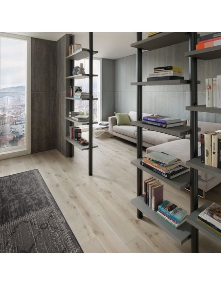 Libreria divisoria bifacciale pavimento soffitto Kimberly Libreria divisoria bifacciale pavimento soffitto Kimberly