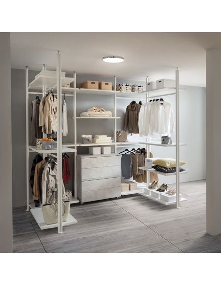 Cabina armadio angolare design moderno Kimberly 2