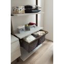 Cabina armadio stretta e lunga design moderno Kimberly 3