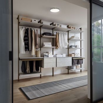 Cabina armadio stretta e lunga design moderno Kimberly 3 2