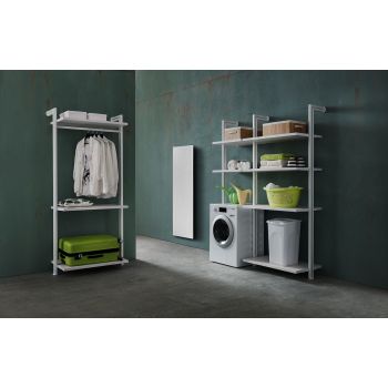 Cabina armadio a muro design moderno Kimberly 4 2