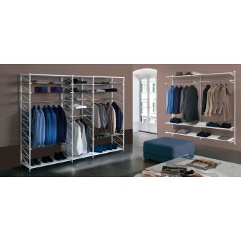 Cabina armadio componibile design moderno Melker B 2