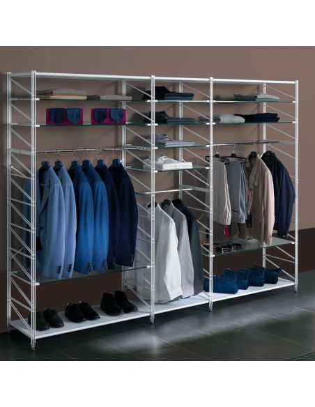 Cabina armadio componibile design moderno Melker B