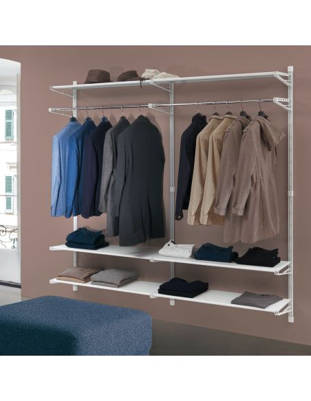 Cabina armadio a muro moderna Melker C