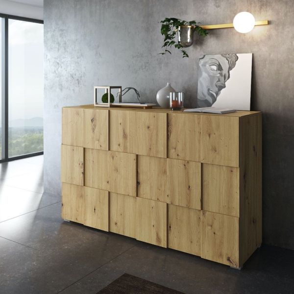 Madia moderna design finitura rovere Units