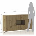 Madia moderna per cucina o soggiorno Units Big