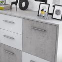 Madia alta moderna per cucina o soggiorno Skakko