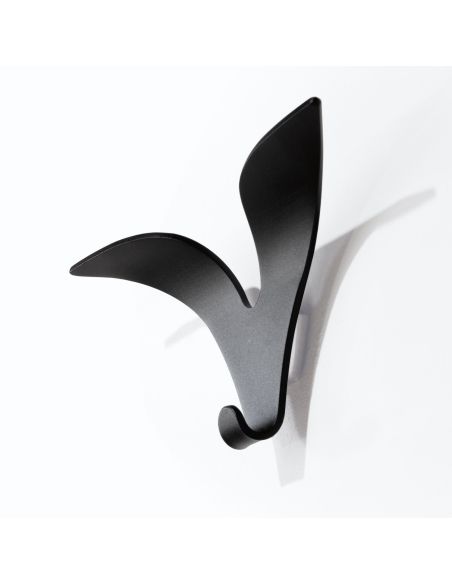 Attaccapanni da parete di design in acciaio made in Italy Robin