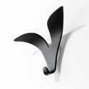 Attaccapanni da parete di design in acciaio made in Italy Robin