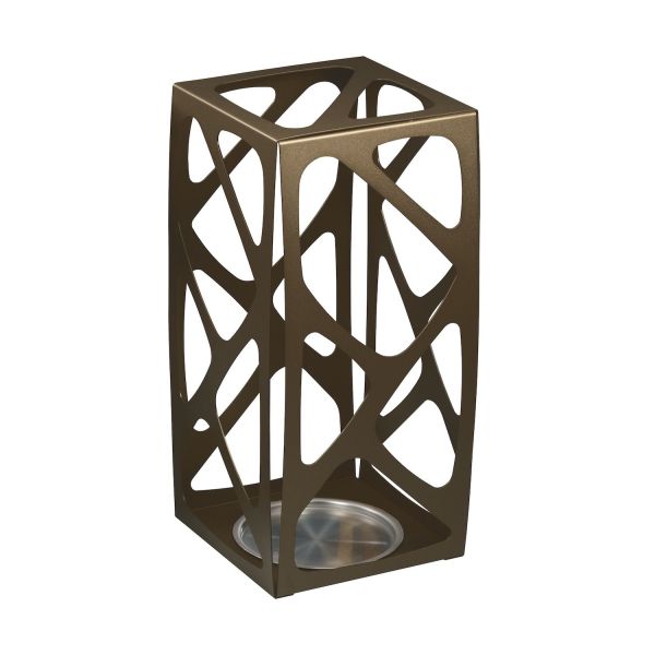 Portaombrelli design moderno in acciaio per ingresso casa Basket