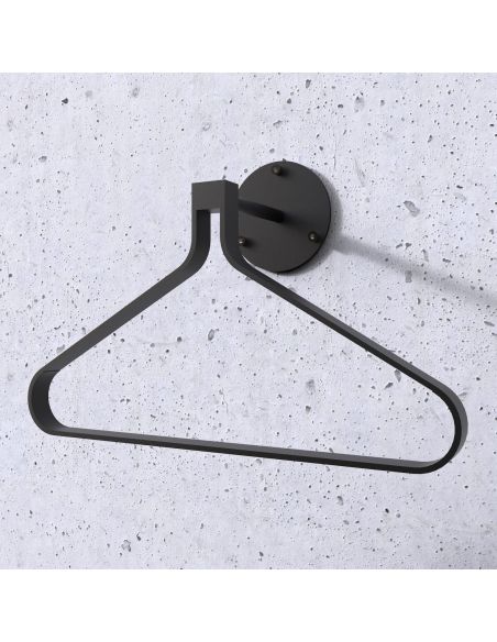 Servomuto design da parete in acciaio Foster 1