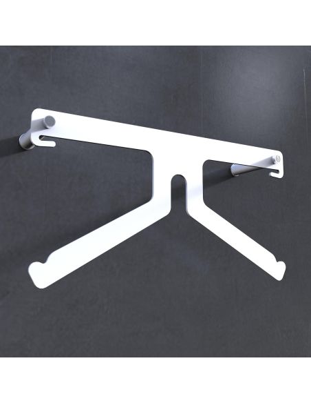 Servomuto design moderno a muro in acciaio Keaton 1