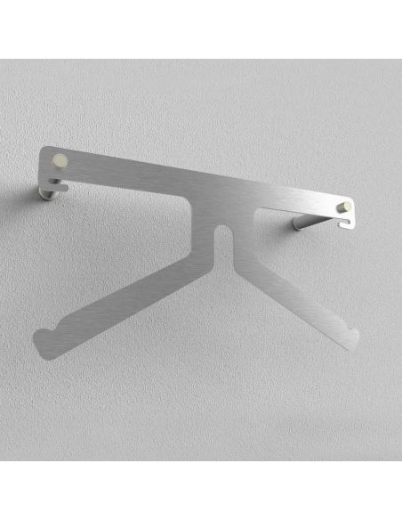 Servomuto design moderno a muro in acciaio Keaton 1