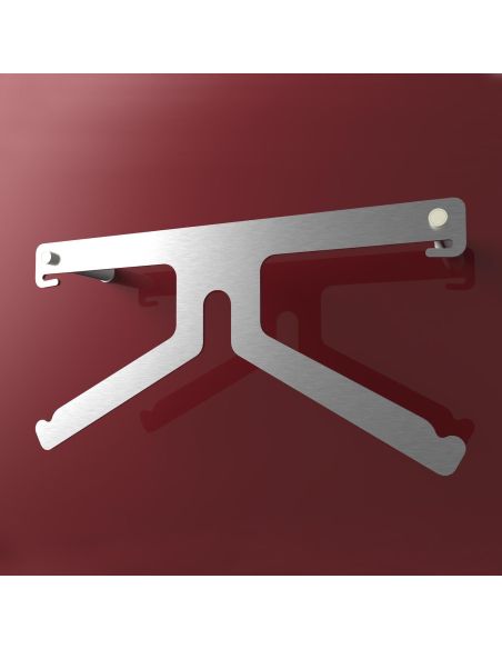 Servomuto design moderno a muro in acciaio Keaton 1