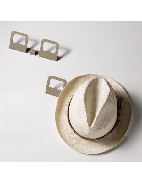 Appendiabiti da parete in acciaio design moderno Darrell Appendiabiti da parete in acciaio design moderno Darrell