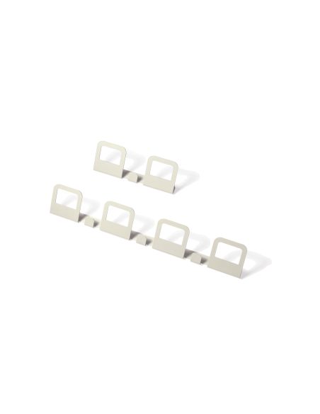 Appendiabiti da parete in acciaio design moderno Darrell Appendiabiti da parete in acciaio design moderno Darrell