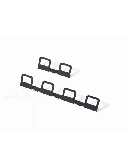 Appendiabiti da parete in acciaio design moderno Darrell Appendiabiti da parete in acciaio design moderno Darrell