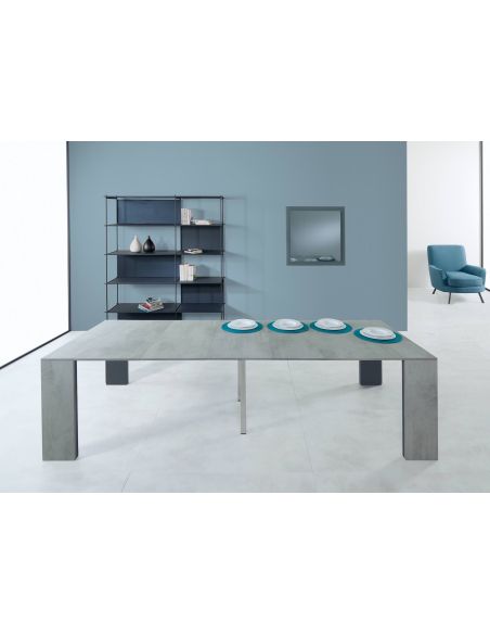 Tavolo consolle allungabile design moderno Edison