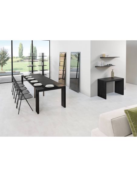 Tavolo consolle allungabile design moderno Edison