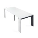 Tavolo consolle allungabile design moderno Edison