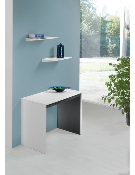 Tavolo consolle allungabile design moderno Edison