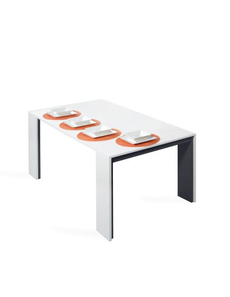 Tavolo consolle allungabile design moderno Edison