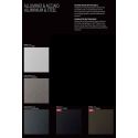 Tavolo consolle apribile a libro in acciaio e laminato Enduring