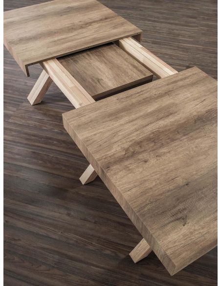 Tavolo allungabile da 200 a 500 cm 14/18 posti Conroy Tavolo allungabile da 200 a 500 cm 14/18 posti Conroy