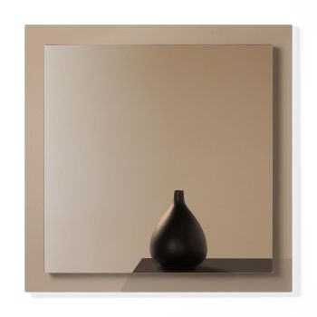 Specchio da parete con cornice fumè Darcy 2