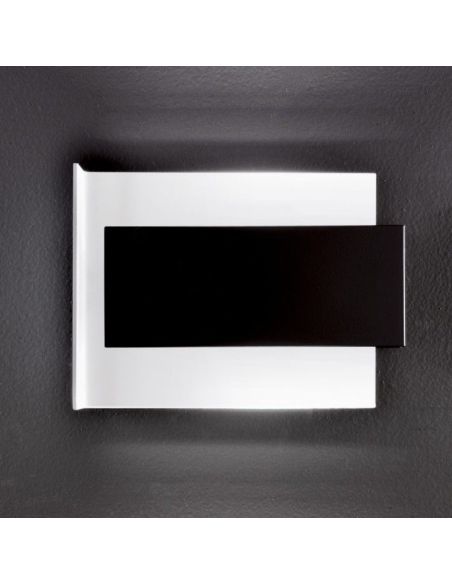 Applique moderna a LED in acciaio vari colori Tao D700