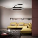 Lampadario plafoniera circolare a LED Bellai Home