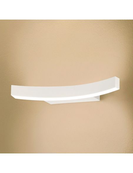 Lampada applique a LED in alluminio bianco Bellai Home Lampada applique a LED in alluminio bianco Bellai Home
