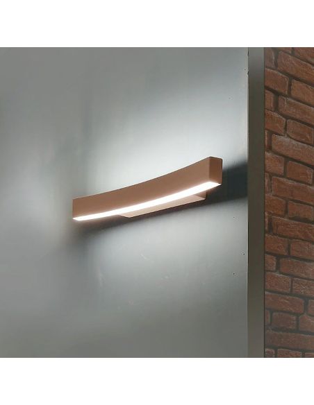 Lampada applique a LED in alluminio bianco Bellai Home Lampada applique a LED in alluminio bianco Bellai Home