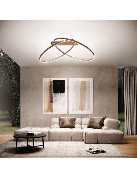 Plafoniera a LED design moderno Leggera Plafoniera a LED design moderno Leggera