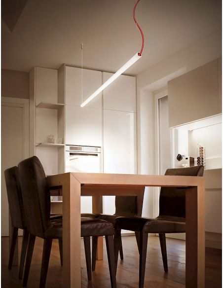 Lampadario sospensione a LED lineare Lieve Lampadario sospensione a LED lineare Lieve