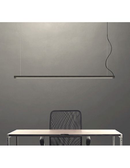 Lampada a sospensione LED design moderno Linea Dark