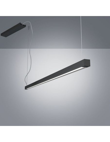 Lampada a sospensione LED design moderno Linea Dark
